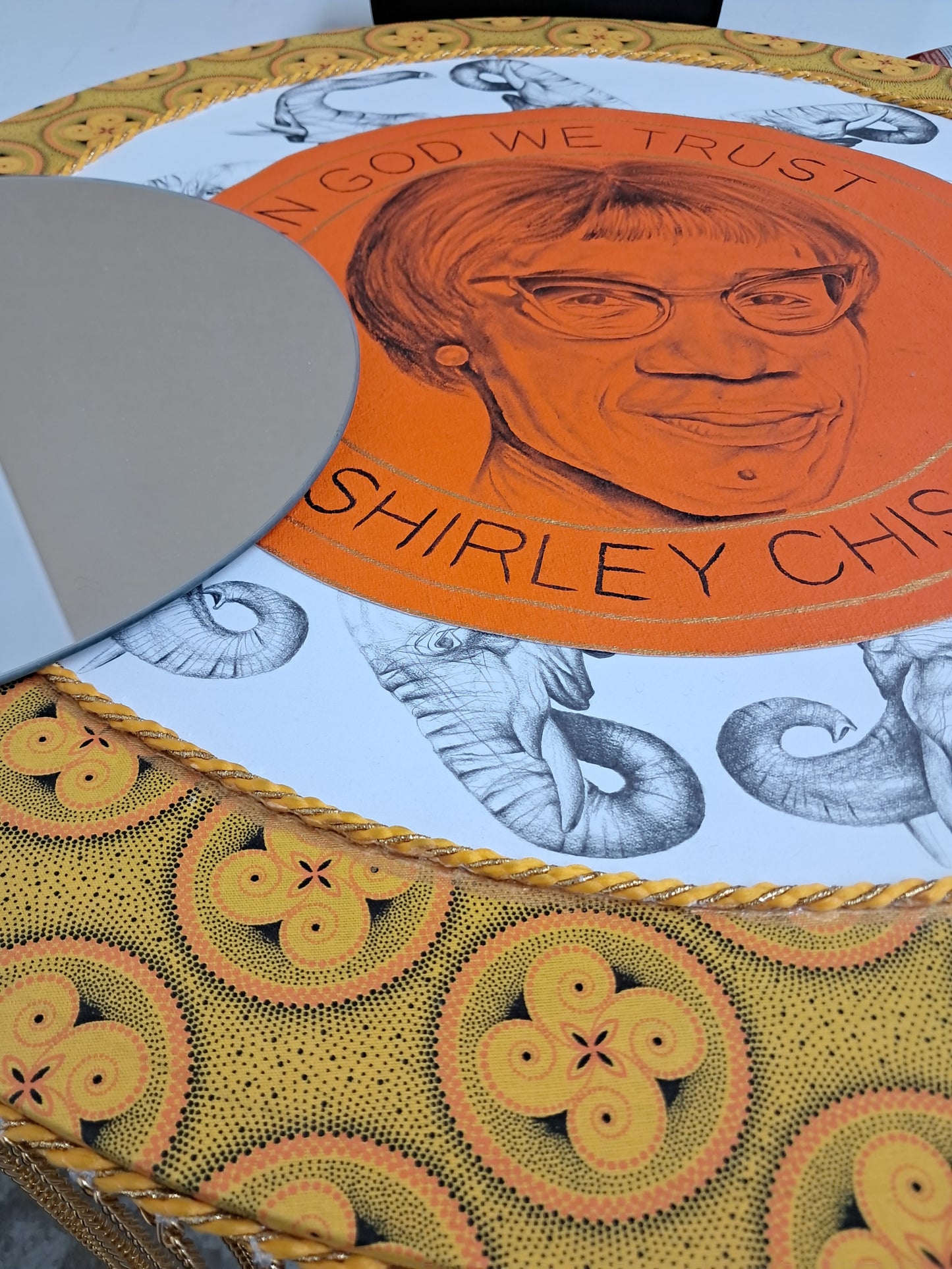 In God we trust - Shirley Chisolm