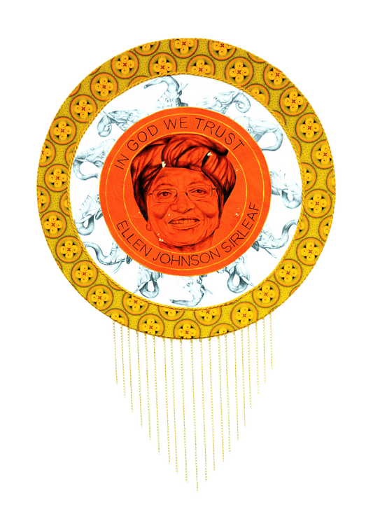 In God we trust - Ellen Johnson Sirleaf